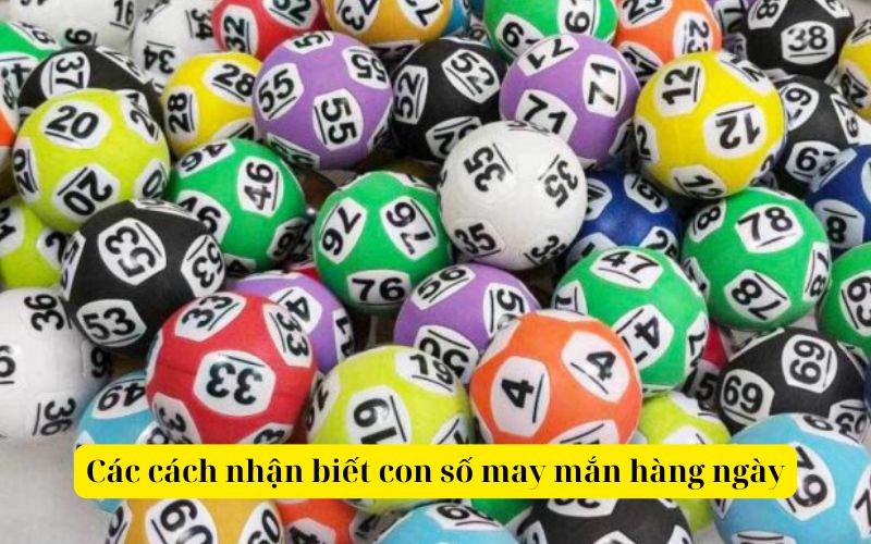 Các cách nhận biết con số may mắn