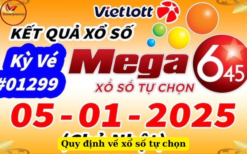 Quy định về xổ số tự chọn