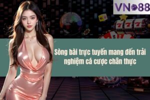 Sòng bài trực tuyến mang đến trải nghiệm cá cược chân thực