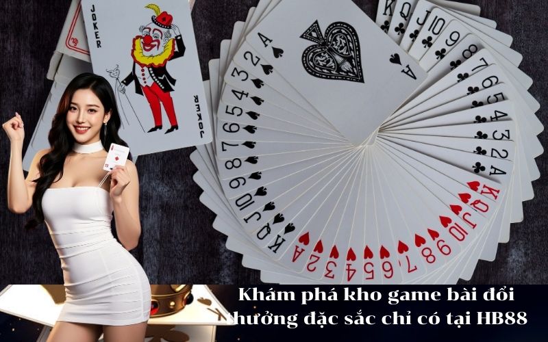 Khám phá kho game bài đổi thưởng đặc sắc chỉ có tại HB88