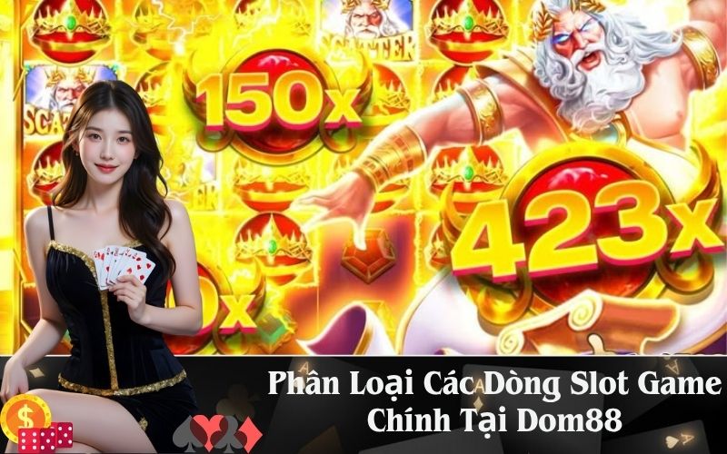 Phân Loại Các Dòng Slot Game Chính Tại Dom88