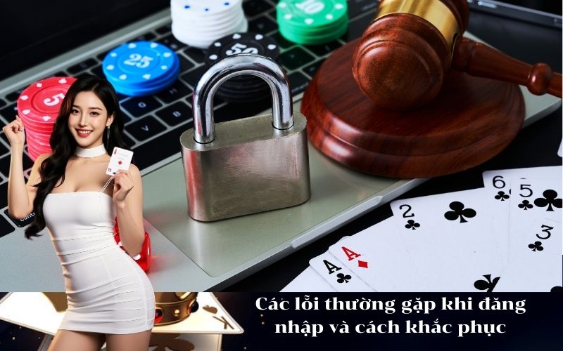 Các lỗi thường gặp khi đăng nhập và cách khắc phục